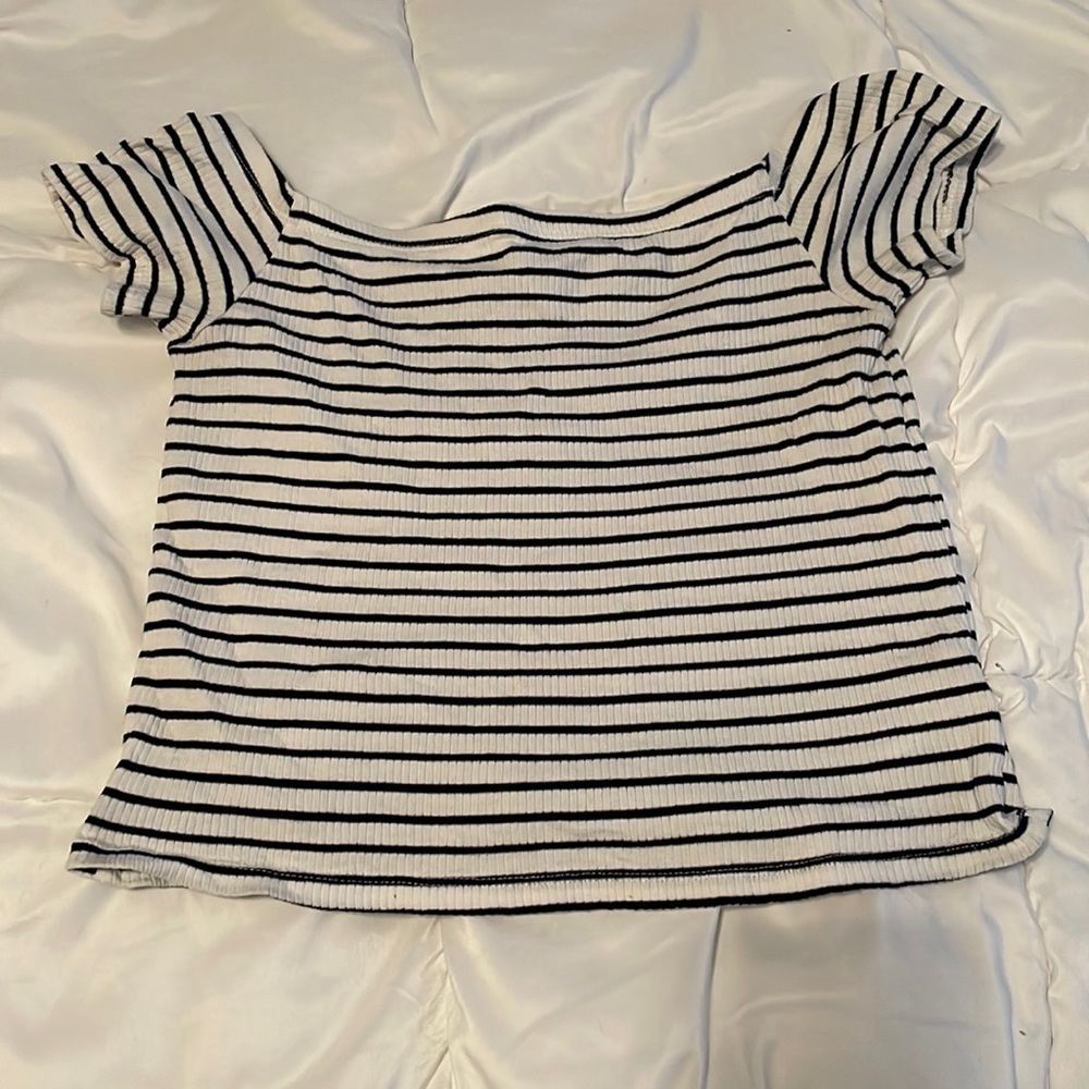 h&m off the shoulder top